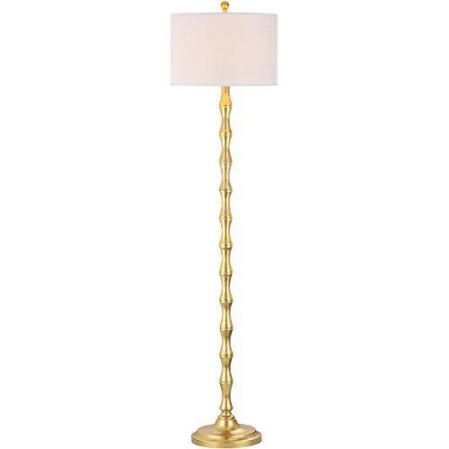 Safavieh Lighting Collection Aurelia Antique Gold 63.5-inch Floor Lamp - Image 8