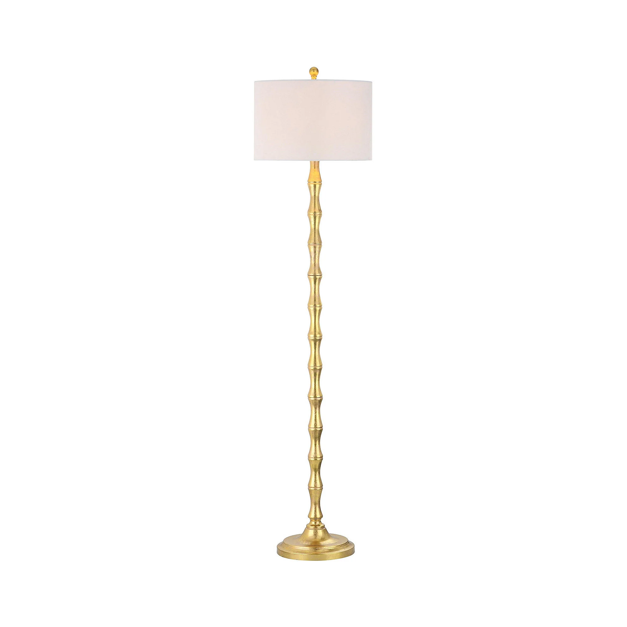 Safavieh Lighting Collection Aurelia Antique Gold 63.5-inch Floor Lamp - Image 9