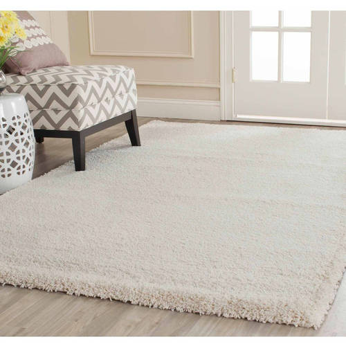 Safavieh Milan Shag Collection SG180-1212 Ivory Runner (2' x 6') - Image 7