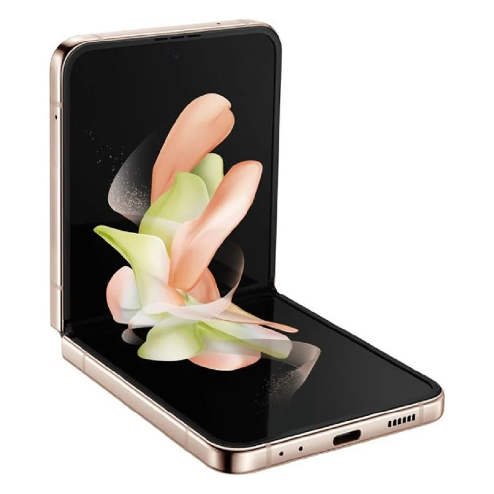 Samsung SM-F721UZDAVZW Galaxy Z Flip4 256GB Smartphones, Pink Gold Verizon - Image 2