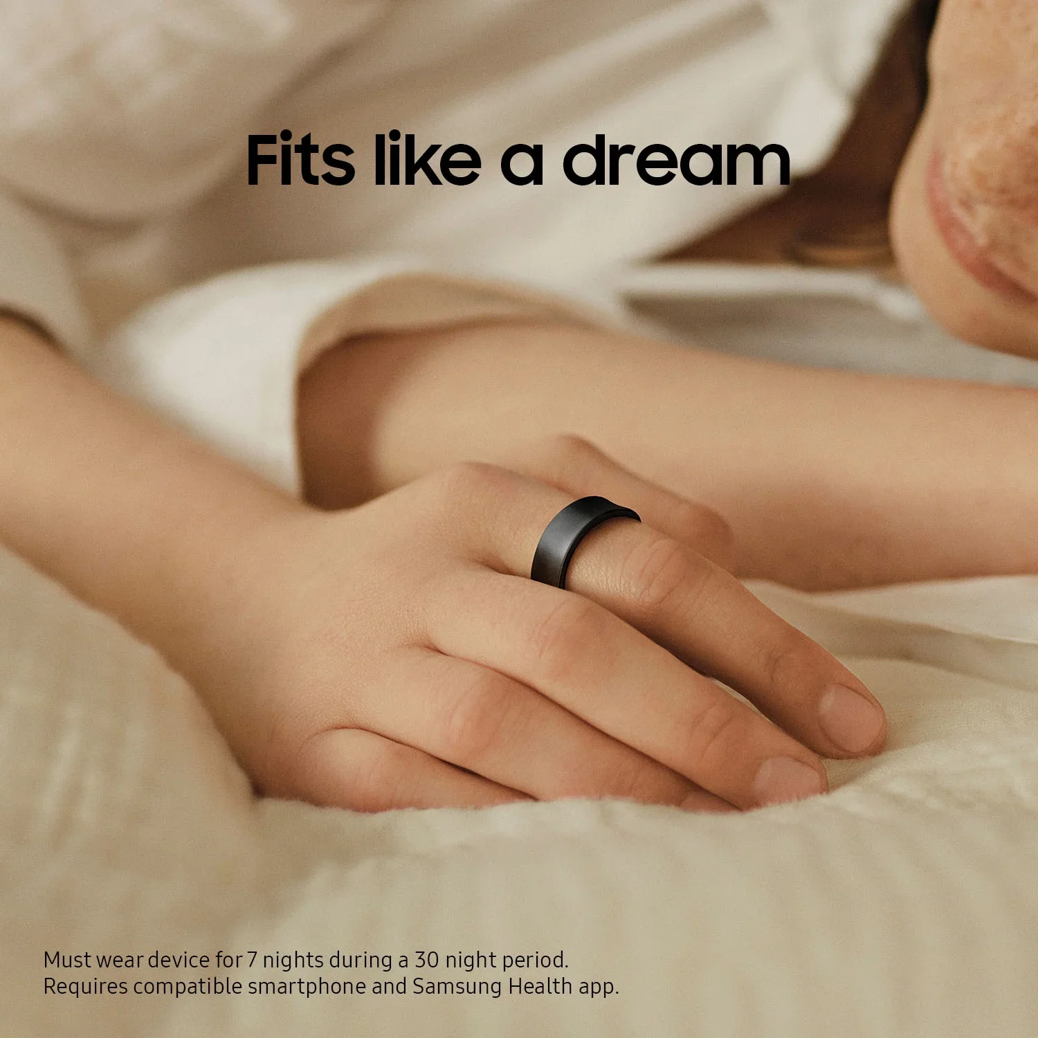 Samsung SM-Q508NZDWXAR Galaxy Ring, AI Smart Ring, Size 8, Titanium Gold, 8 - Image 2
