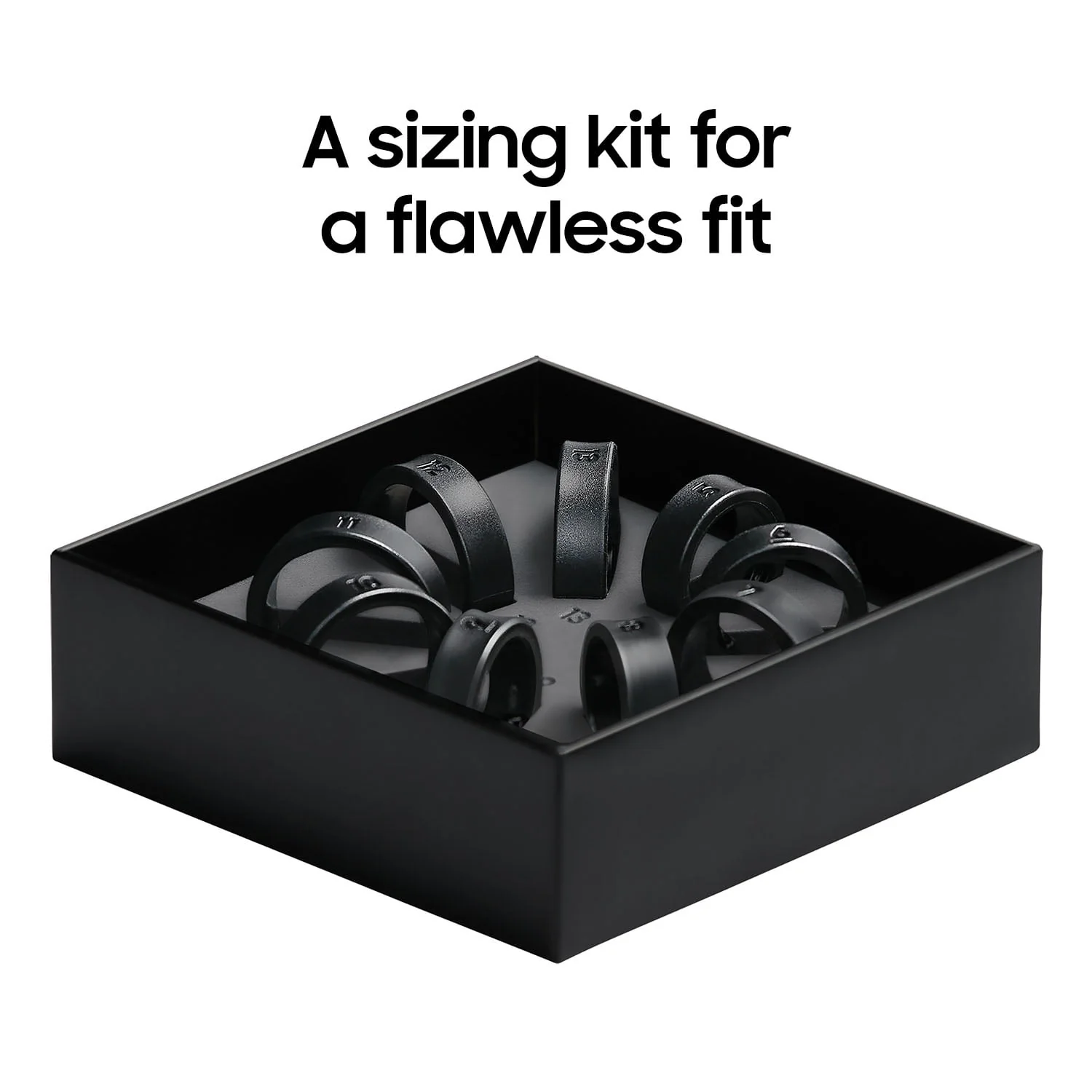 Samsung SM-Q508NZDWXAR Galaxy Ring AI Smart Ring, Titanium, Size 7 or 8, Water-Resistant, Black - Image 3