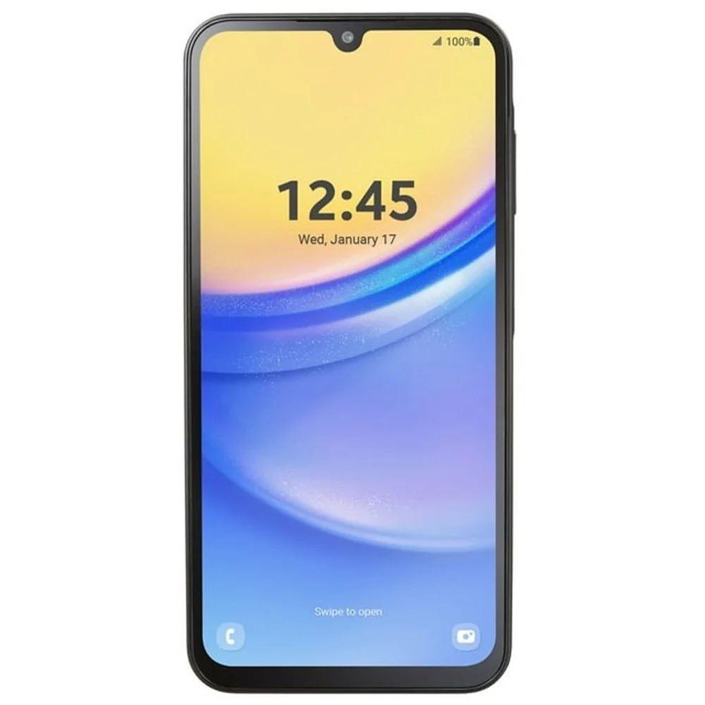 Samsung SM-SAS156VCPWP Galaxy A15 6.5" 128GB 4GB RAM Black LTE Simple Mobile Prepaid Smartphone