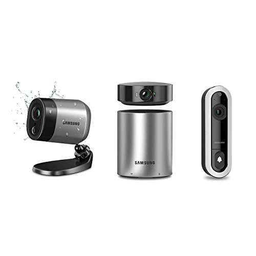 Samsung SNA-R1210W SmartCam A1 Home Security System & D1 Video Doorbell Camera - Image 3