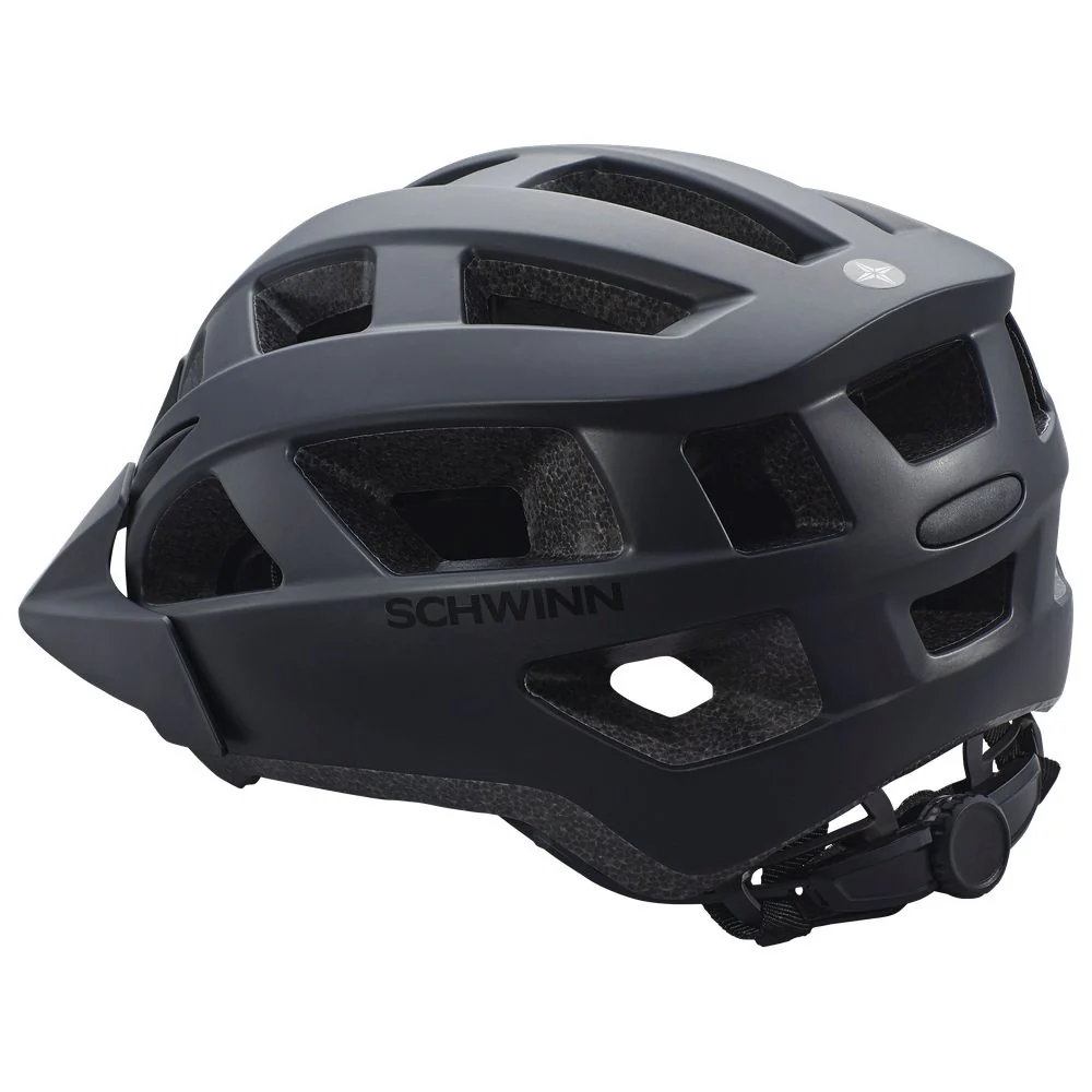 Schwinn SW80364D-2 Halcyon ERT Bike Helmet - Medium - Black - Image 4