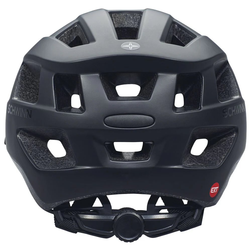 Schwinn SW80364D-2 Halcyon ERT Bike Helmet - Medium - Black - Image 6