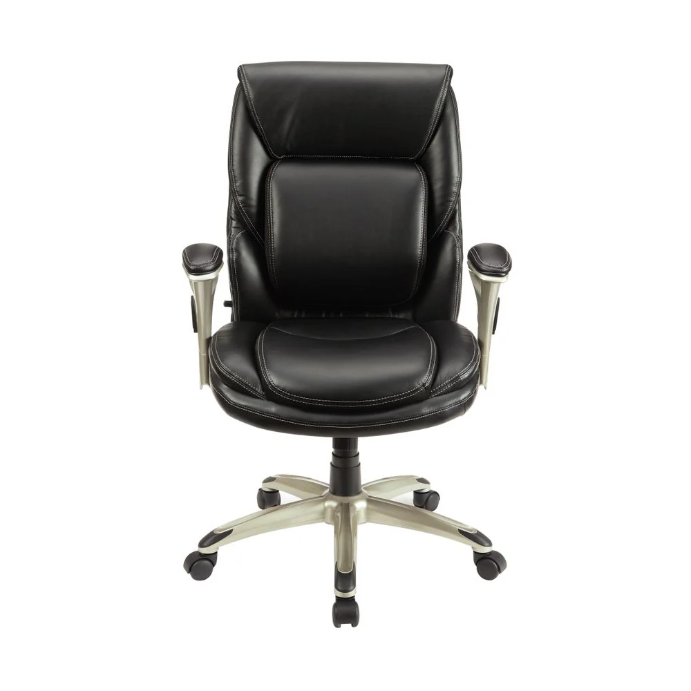 Serta 48464 Ergo Infinite Lumbar Support Office Chair with Adjustable Lumbar Control, Black - Image 3