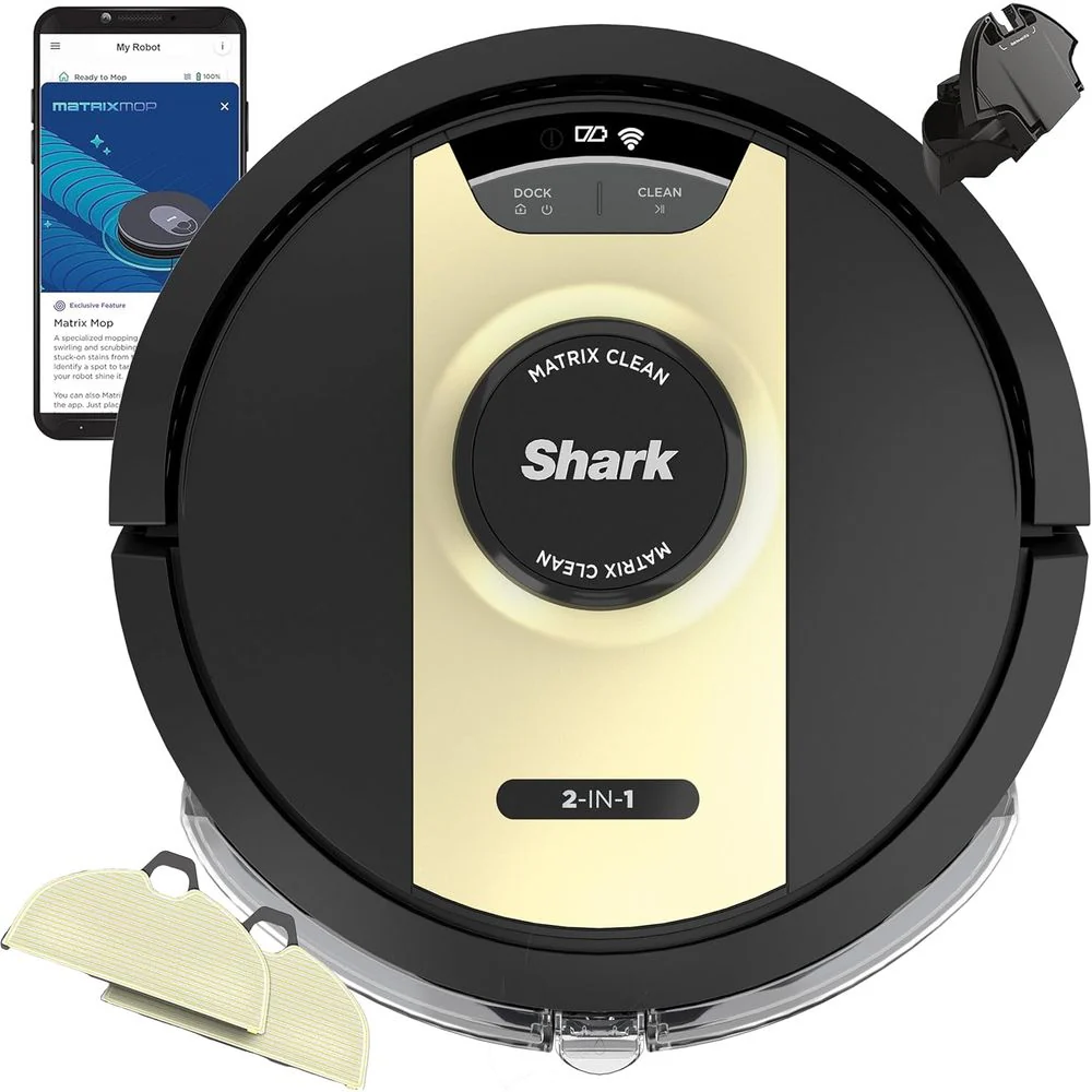 Shark RV2410WD IQ 2-in-1 Robot Vacuum and Mop - Image 3