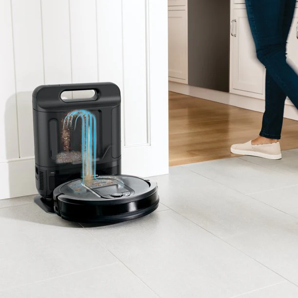 SharkNinja RV1000AE Shark IQ Robot Vacuum with XL Self-Empty Base, Home Mapping, Self-Cleaning Brushroll, Wi-Fi - Image 2