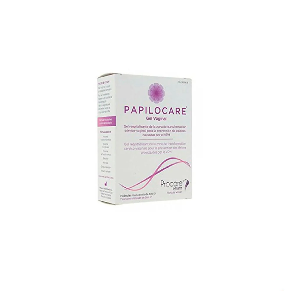 Shionogi Papilocare Vaginal Gel 7x5ml