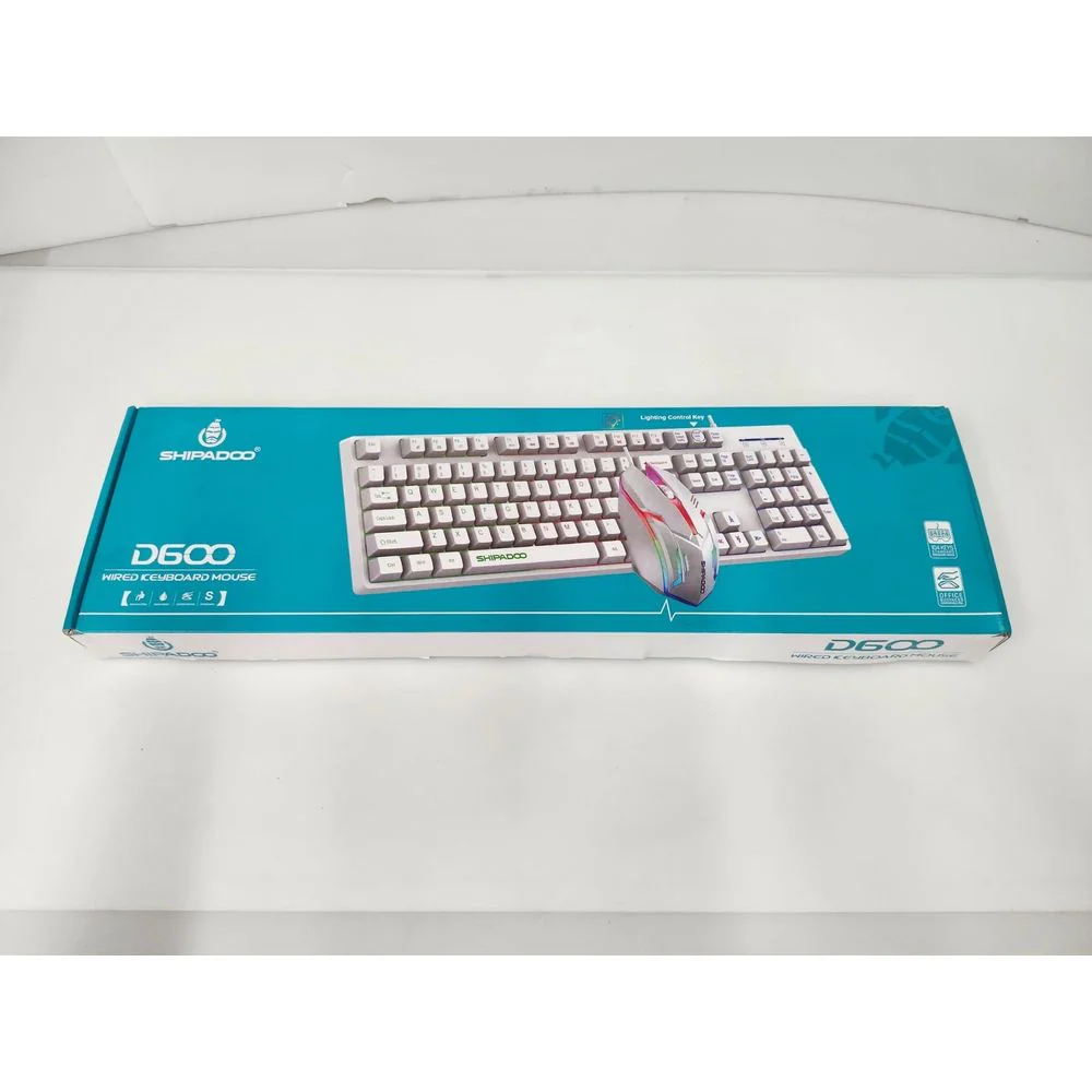 Shipadoo D600 Esports Backlight Keyboard and Mouse Set - Image 3