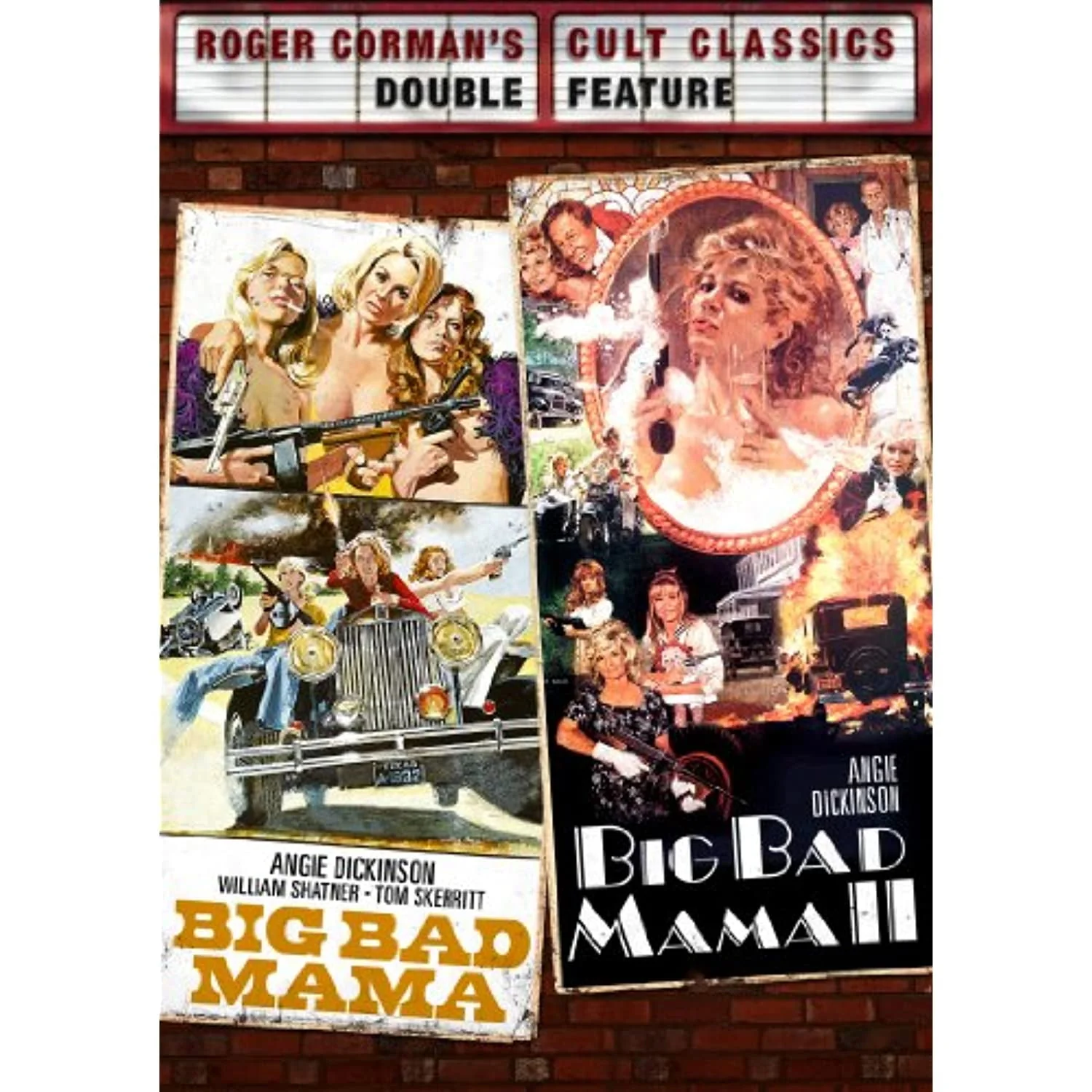 Shout! Factory Big Bad Mama and Big Bad Mama II DVD Set, Widescreen 16:9, R Rated Action and Adventure, 1 Disc, 12182 - Image 2