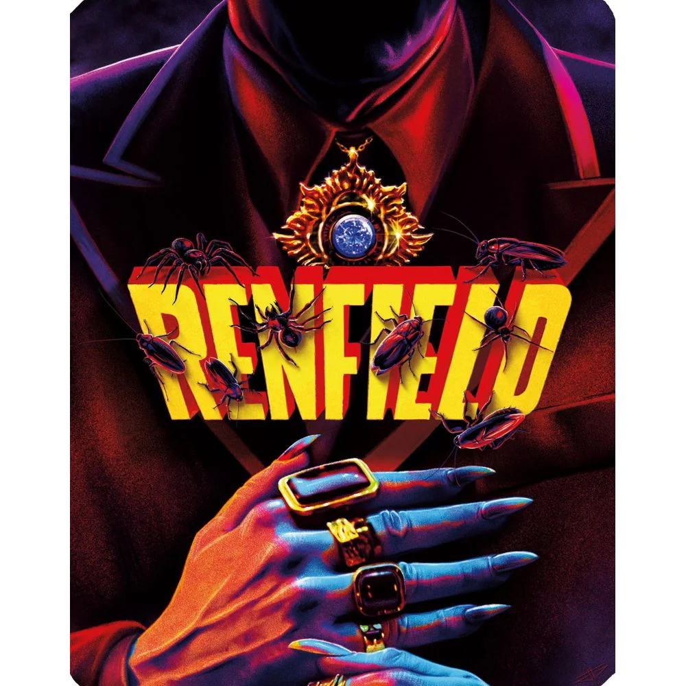 Shout! Factory Renfield Limited Edition Steelbook 4K Ultra HD Blu-ray Movie, Comedy Fantasy Horror, Dual Format, Collectible Packaging - Image 5