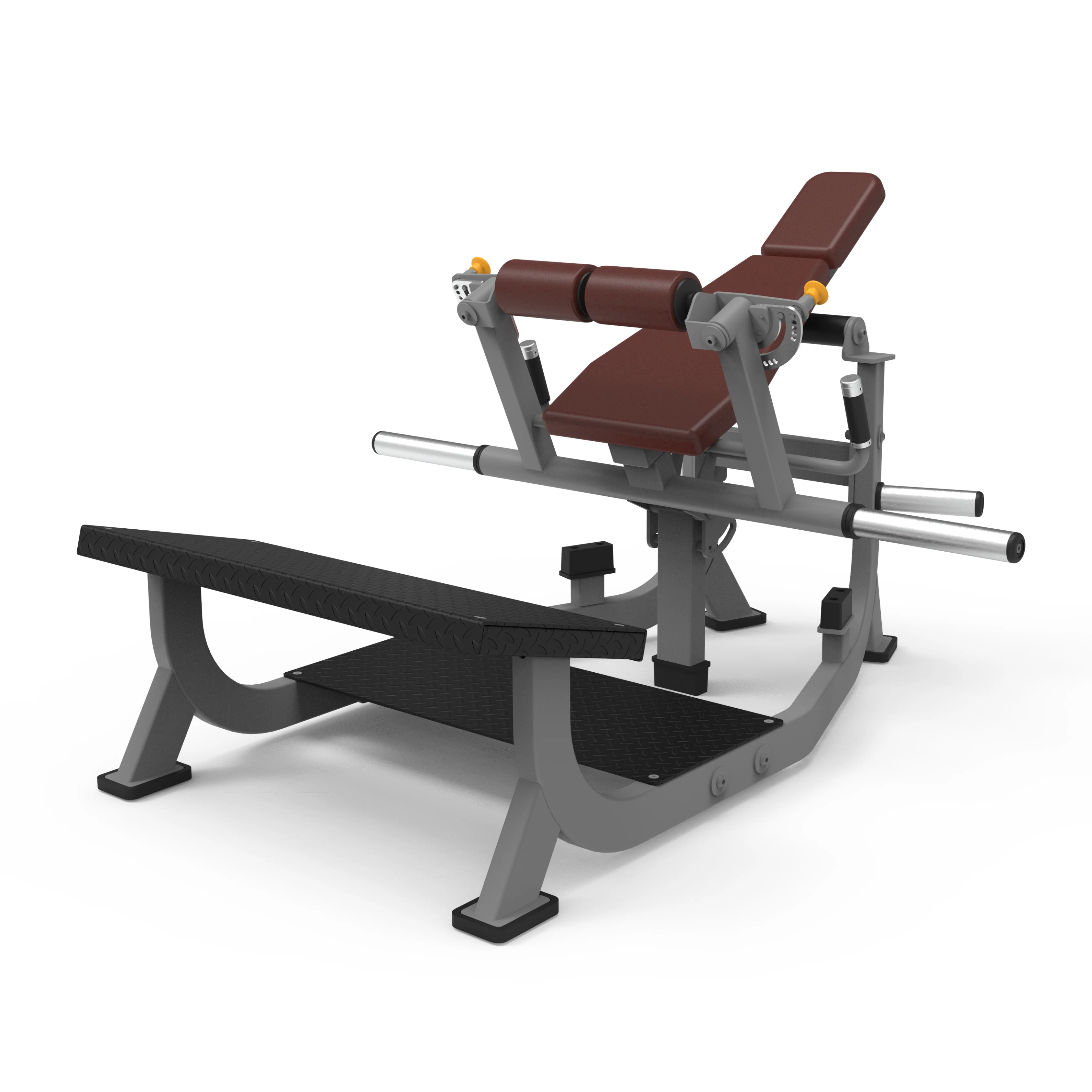 Signature Fitness WMT-HIPTHRUST-BLK Glute Bridge Plate-Loaded Hip Thrust Machine for Butt Shaping Glute Muscles Building - Image 13