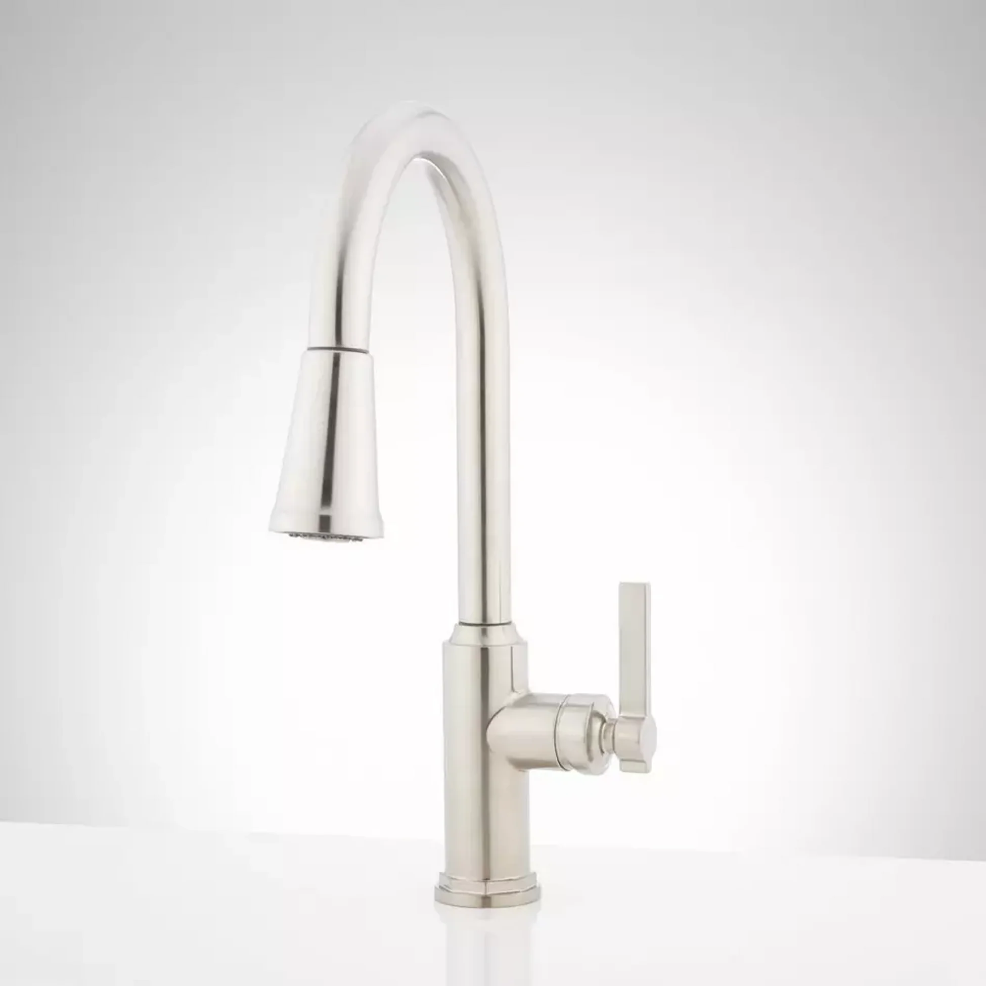 Signature Hardware 448179 Greyfield Single-Hole Pull-Down Kitchen Faucet - Image 2