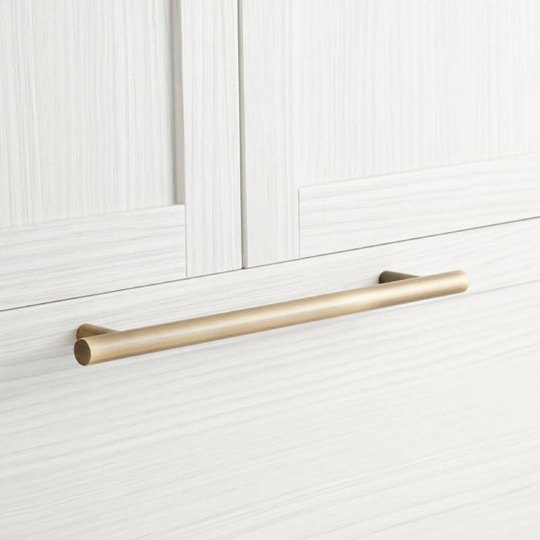 Signature Hardware 450266 Avignon 12 Inch Center to Center Bar Cabinet Pull, Antique Brass - Image 2