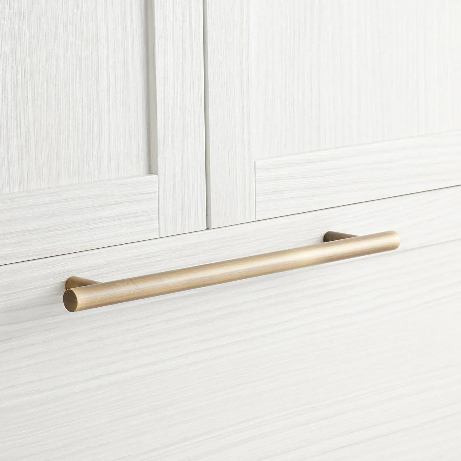 Signature Hardware 450270 18" Avignon Solid Brass Appliance Pull Antique Brass - Image 2