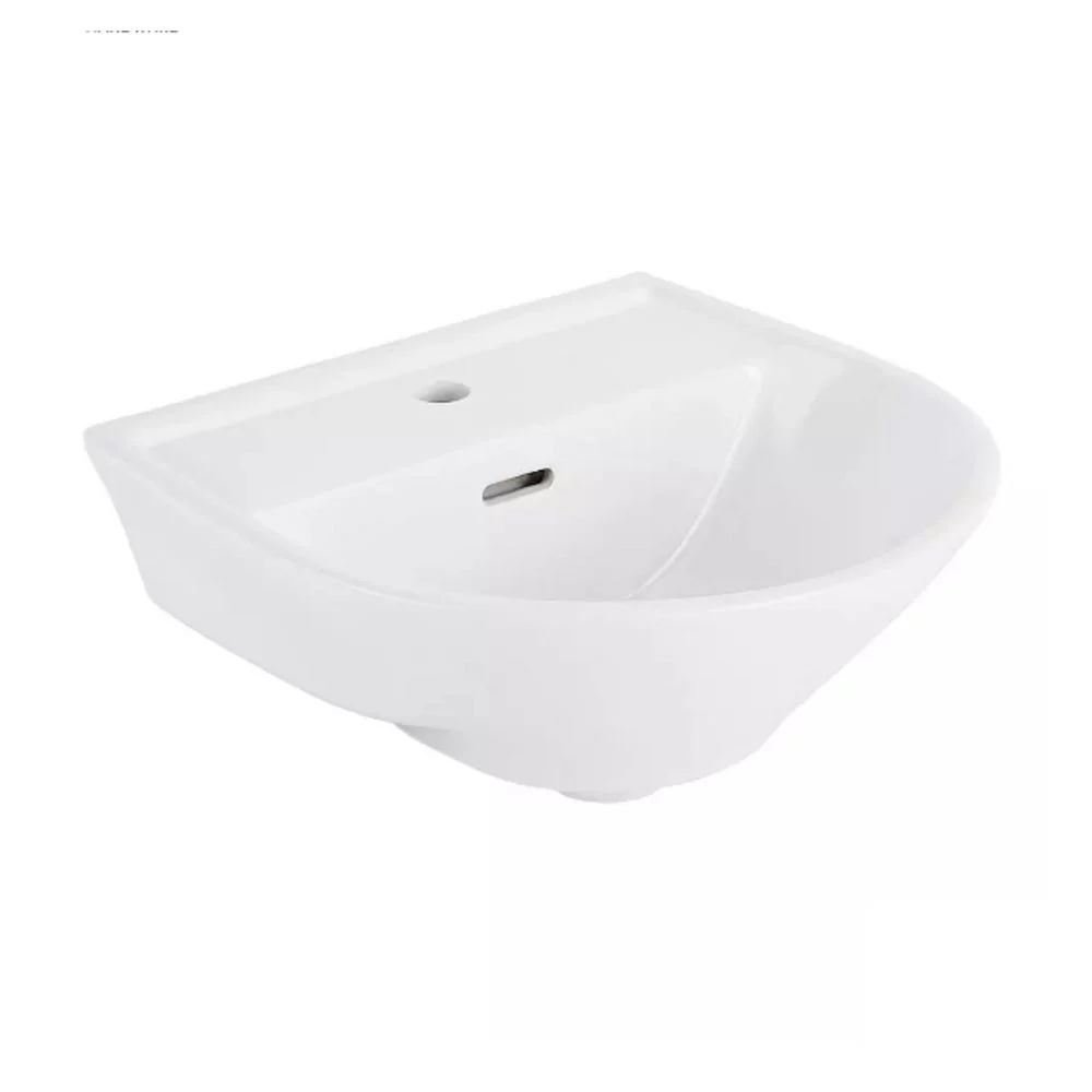 Signature Hardware 484629 16-5/8 in. Wall Mount Specialty Porcelain Bathroom Sink in White - Image 2