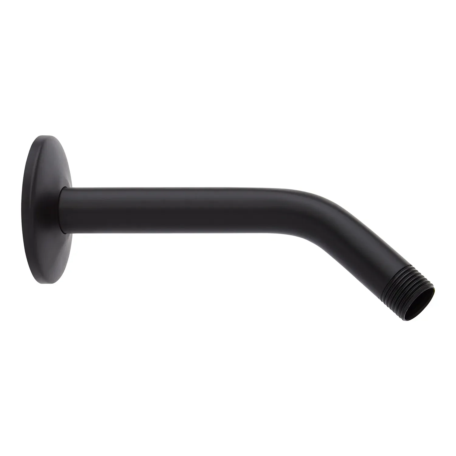 Signature Hardware CS4003-MB-U 6" Standard Shower Arm, Matte Black - Image 2