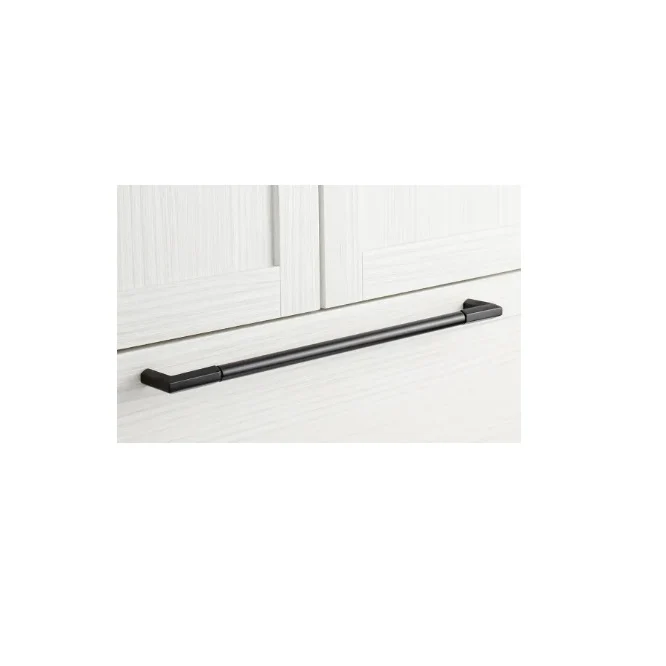 Signature Hardware HN-B-9008.12.SBK 12" Lunata Solid Brass Appliance Pull, Matte Black - Image 3