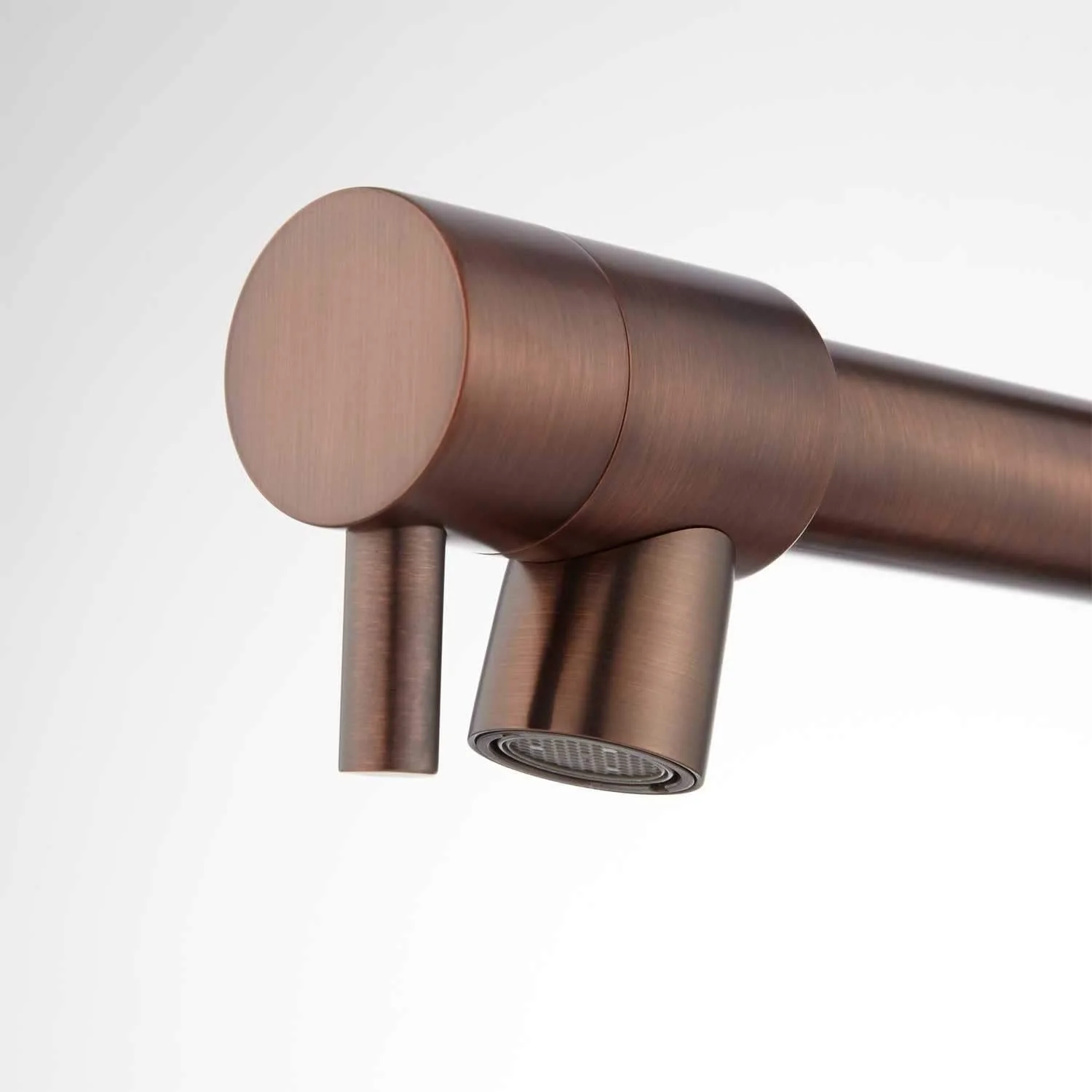 Signature Hardware SH349700ORB Levi 1.8 GPM Pre-Rinse Kitchen Faucet Includes Integrated Second Straight Spout, Oil Rubbed Bronze - Image 2