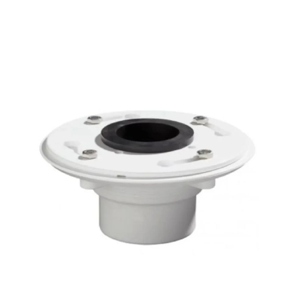 Signature Hardware SH439001WH PVC Drain Flange Coupling