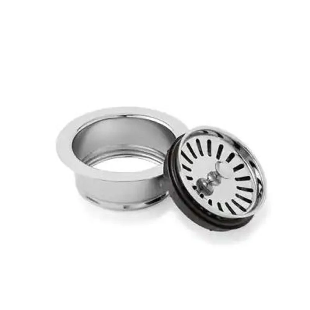 Signature Hardware SHDF130CP Stainless Steel Plastic Disposer Flange in Polished Chrome - Image 3