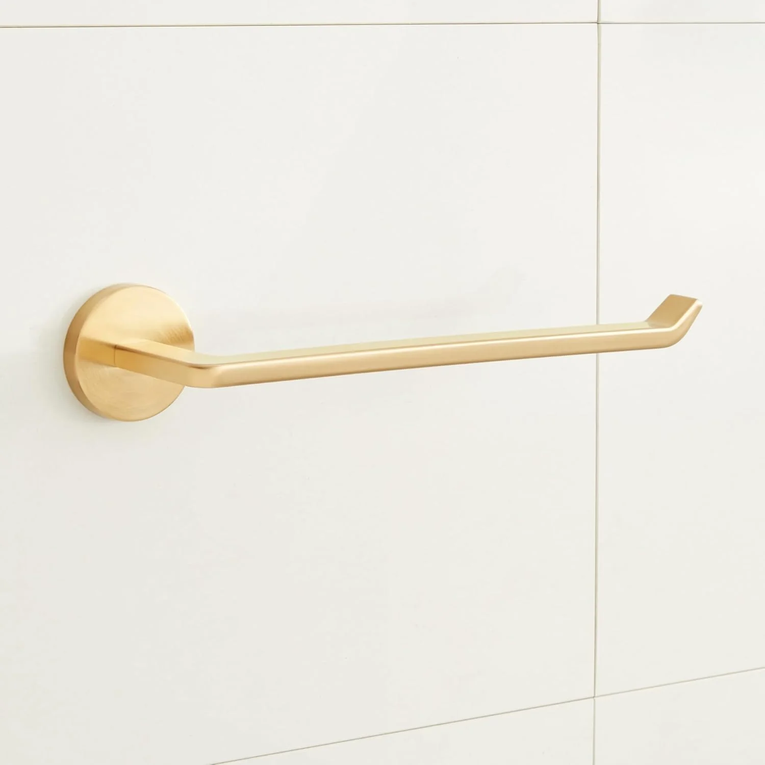 Signature Hardware SHDRTRBG Drea 10 in. Towel Ring in Brushed Gold - Image 2