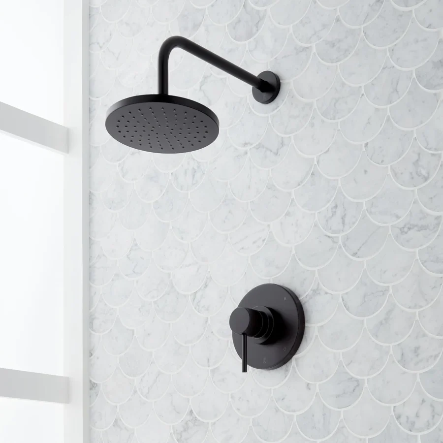 Signature Hardware SHLE8020GMB Lexia Pressure Balance Shower Only Package Trim - Less Rough-In Valve