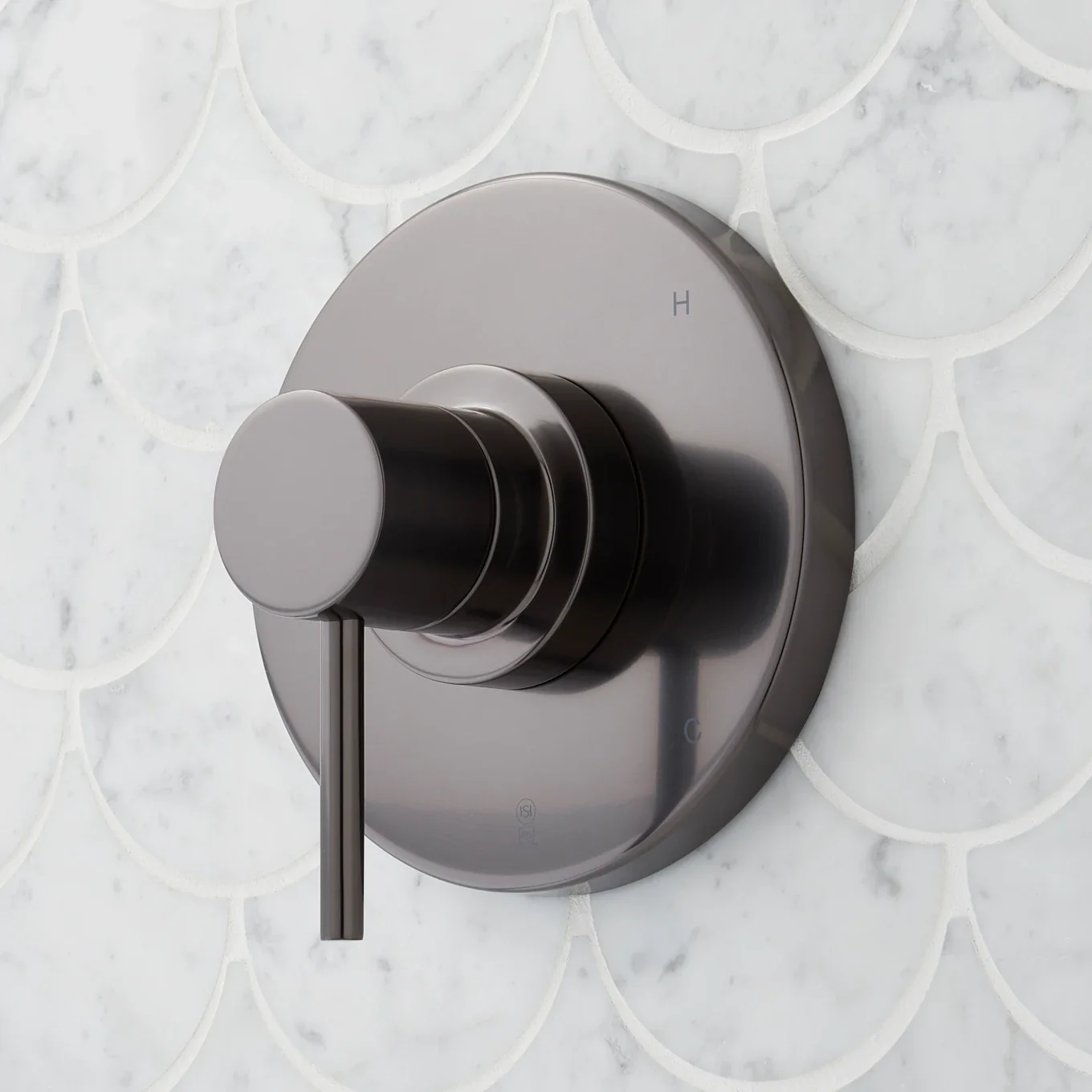 Signature Hardware SHLE8020GMB Lexia Pressure Balance Shower Only Package Trim - Less Rough-In Valve - Image 2