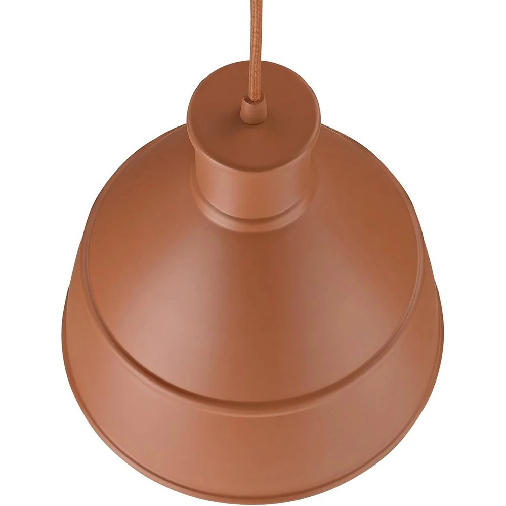 Signature Hardware SHPL3591TECO Glencroft Pendant Single Light 60W Med Lantern (Terracotta) - Image 3