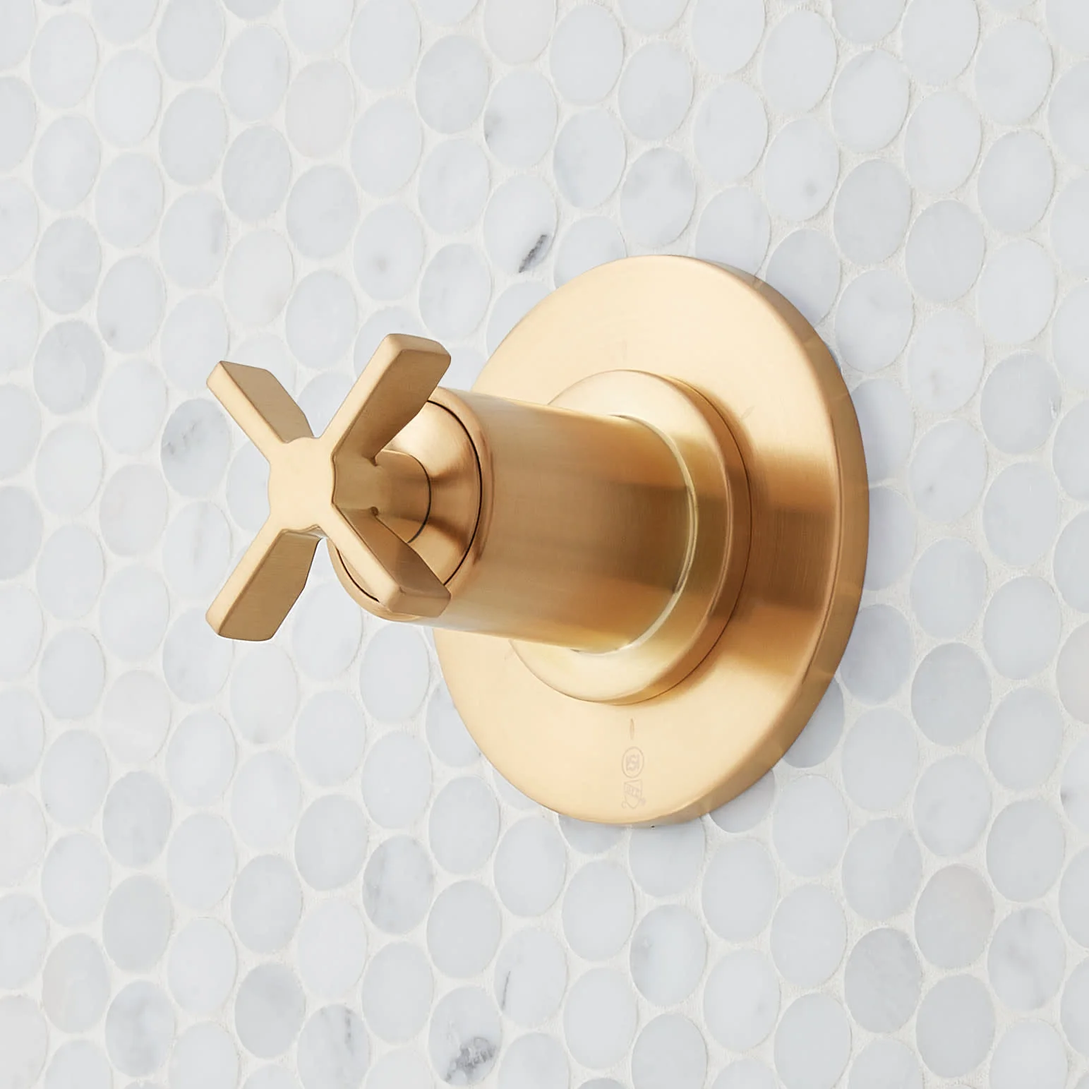 Signature Hardware SHVA9005BG 953802 Vassor 6 Function Diverter Valve Trim Brushed Gold Showers Diverter Trims, Brushed Gold - Image 2
