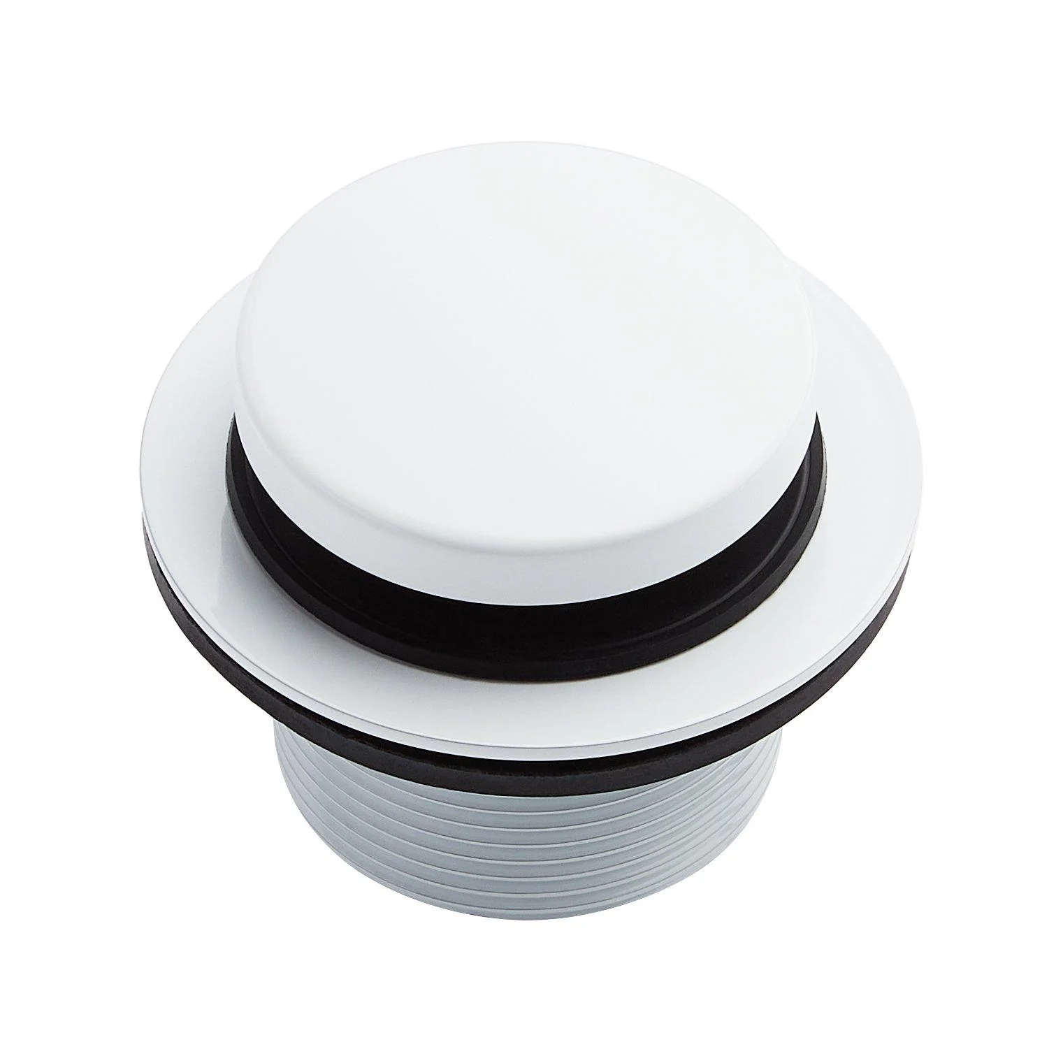 Signature Hardware Toe Touch Tub Drain Kit White Bath and Shower Accessories