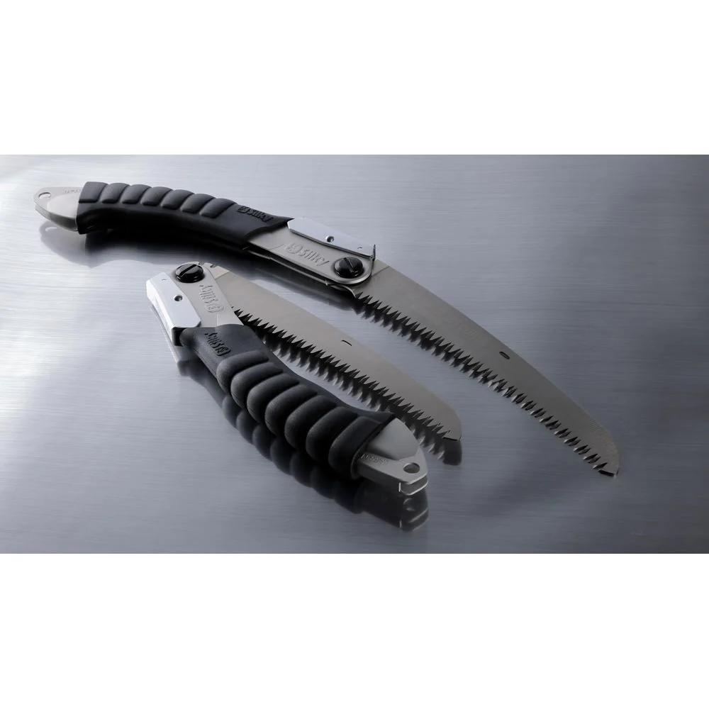 Silky Super Accel Curve 21 Folding Handsaw, Electroless Nickel-Plated Rust-Resistant Blade, Lightweight Aluminum Chassis, Rubber Grip, 728-21 - Image 3