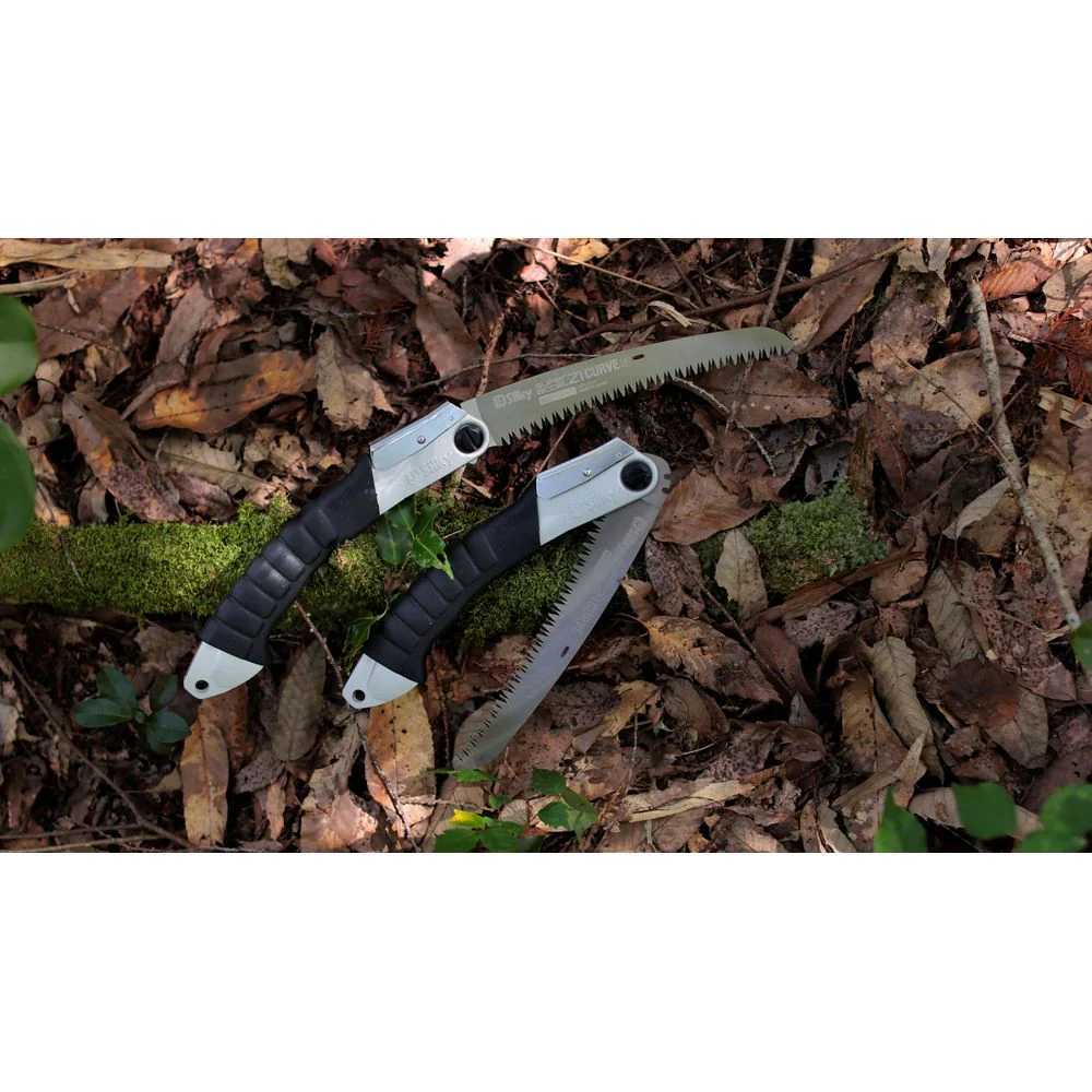 Silky Super Accel Curve 21 Folding Handsaw, Electroless Nickel-Plated Rust-Resistant Blade, Lightweight Aluminum Chassis, Rubber Grip, 728-21 - Image 5