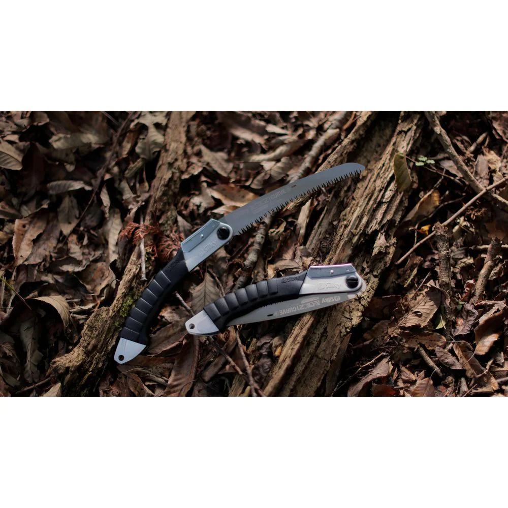 Silky Super Accel Curve 21 Folding Handsaw, Electroless Nickel-Plated Rust-Resistant Blade, Lightweight Aluminum Chassis, Rubber Grip, 728-21 - Image 7