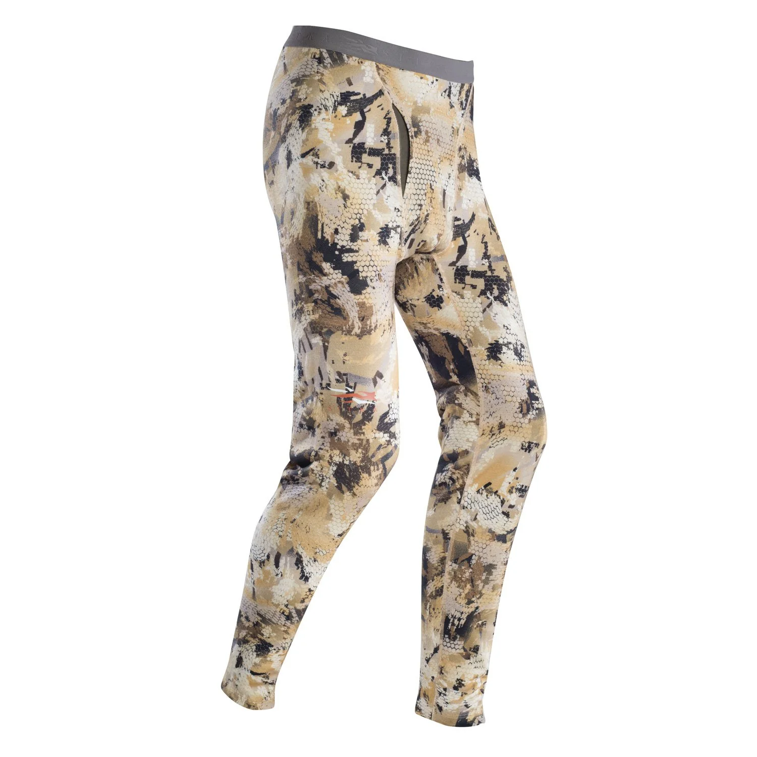 Sitka Gear Merino Heavyweight Base Layer Bottom, Marsh Camouflage, Mid Rise, Wide Leg, Utility Pocket, 3XL, 10073-WL-3XL - Image 4