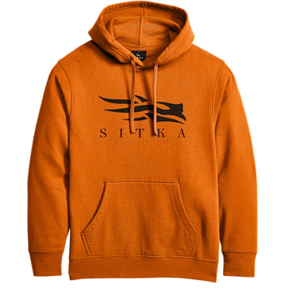 Sitka Men's Icon Pullover Hoodie, Ultra Orange, XL - Image 3
