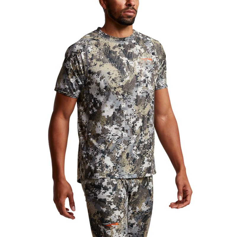 SITKA Short Sleeve Core Lightweight Crew - Optifade Elevated II - M - Image 4