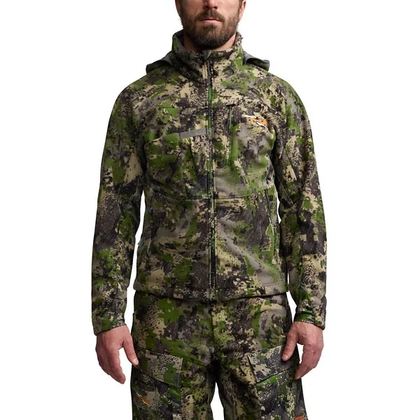 Sitka Stratus 2.0 Waterproof Hunting Jacket, WINDSTOPPER by GORE-TEX, Windproof, Removable Hood with Hearing Ports, Rangefinder and Grunt Tube Pockets, Optifade Cover, 600476-EV-M - Image 5