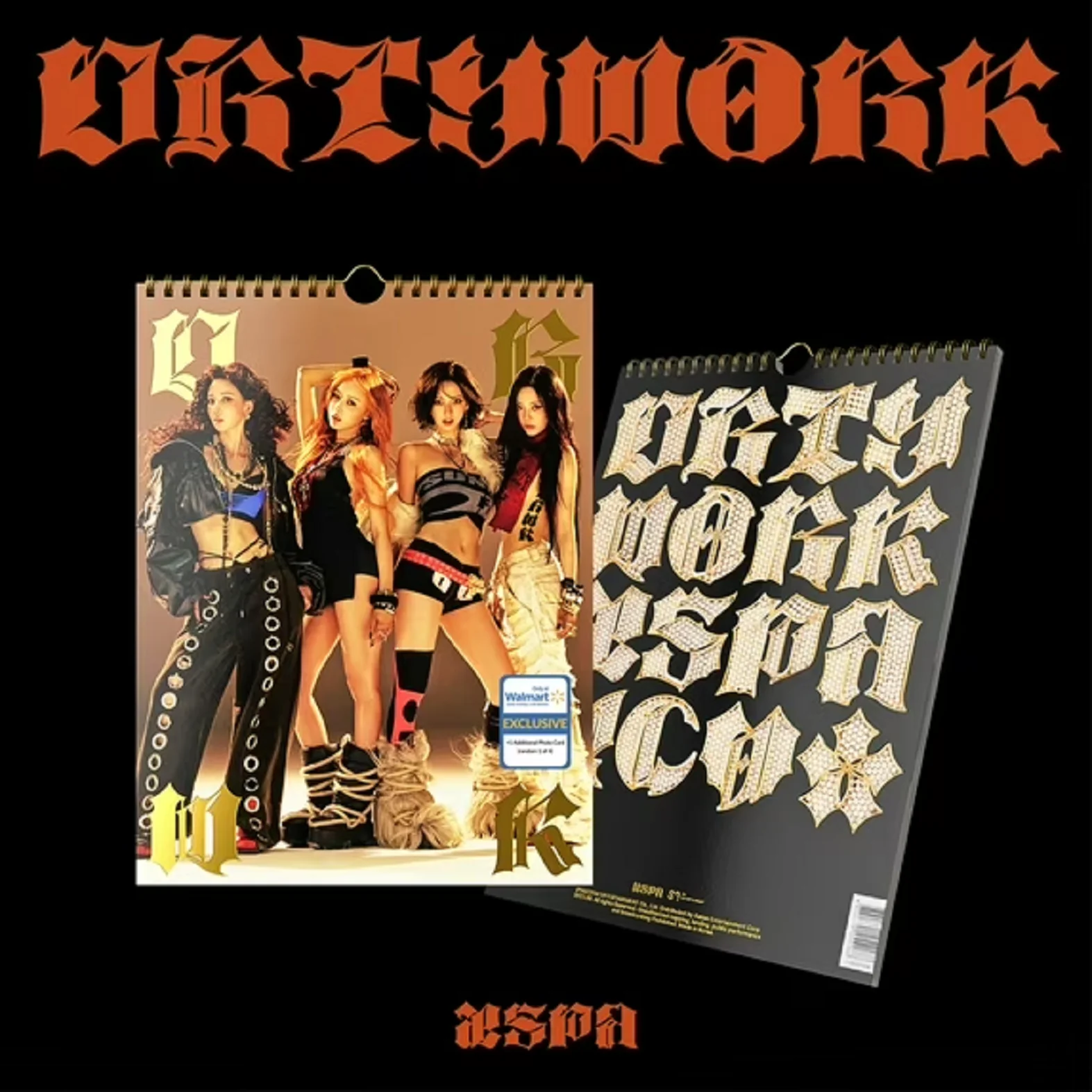 SM Entertainment Co aespa - Dirty Work, Dirty Worker ver. (CD) - Image 3