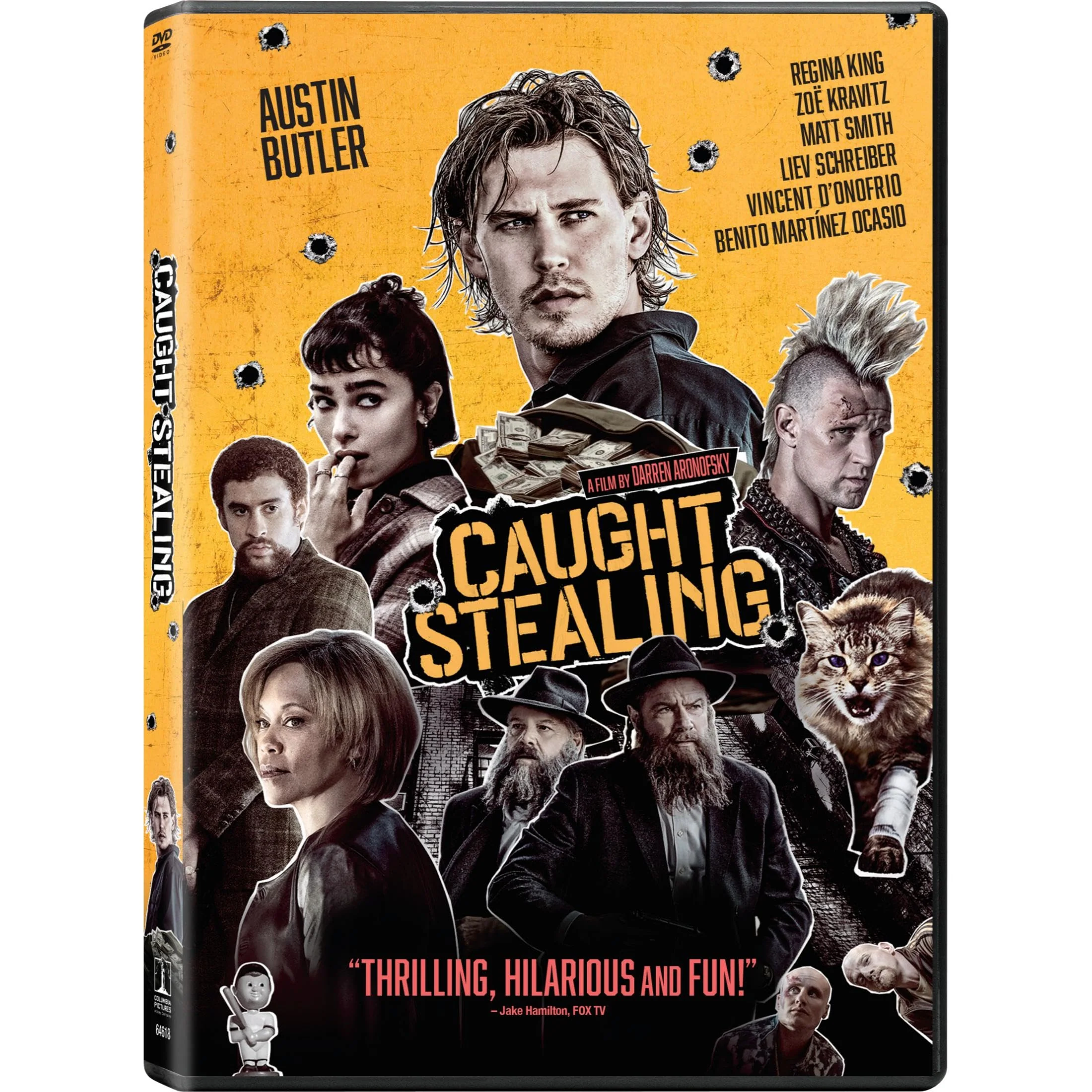 Sony Pictures Home Entertainment Caught Stealing Action Thriller (DVD)