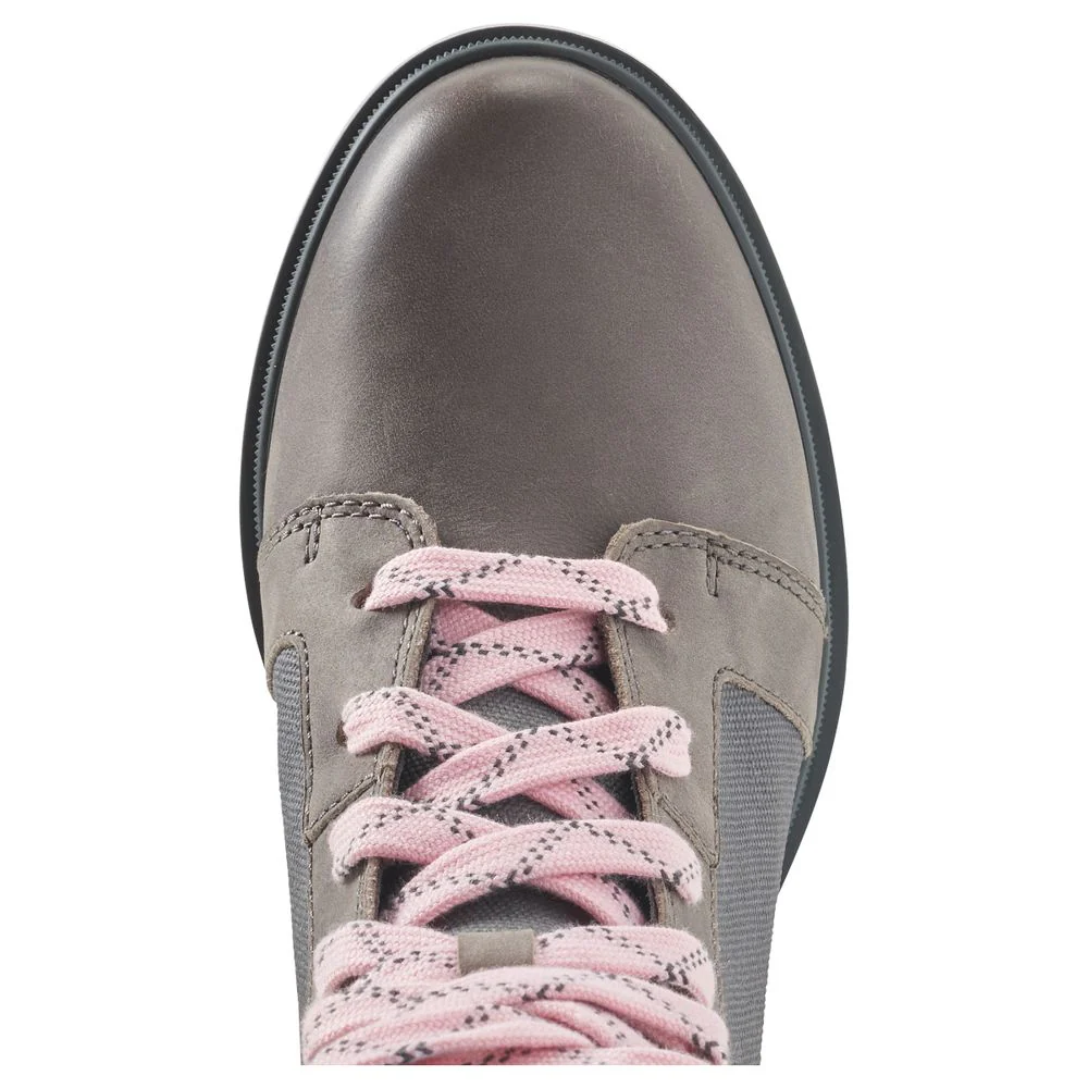 Sorel Evie II Lace Wedge Booties for Ladies - Quarry/Grill - 8.5M - Image 2