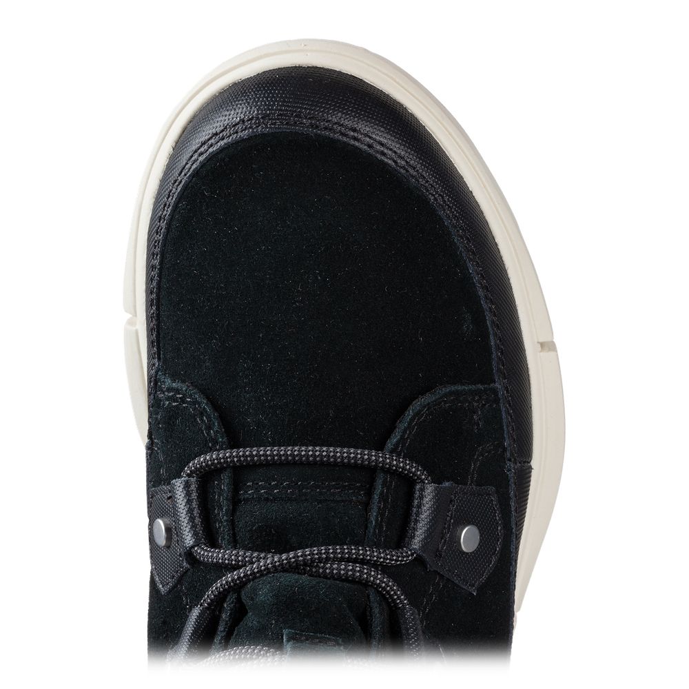 Sorel Explorer II Joan Faux Fur Waterproof Lace-Up Shoes for Ladies - Black/Fawn - 8.5M - Image 2