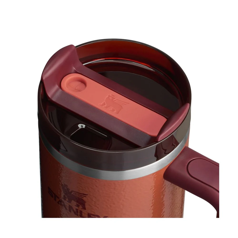 Stanley Quencher H2.0 FlowState Stainless Steel Vacuum Insulated Tumbler, Hibiscus, 30 oz - Image 3