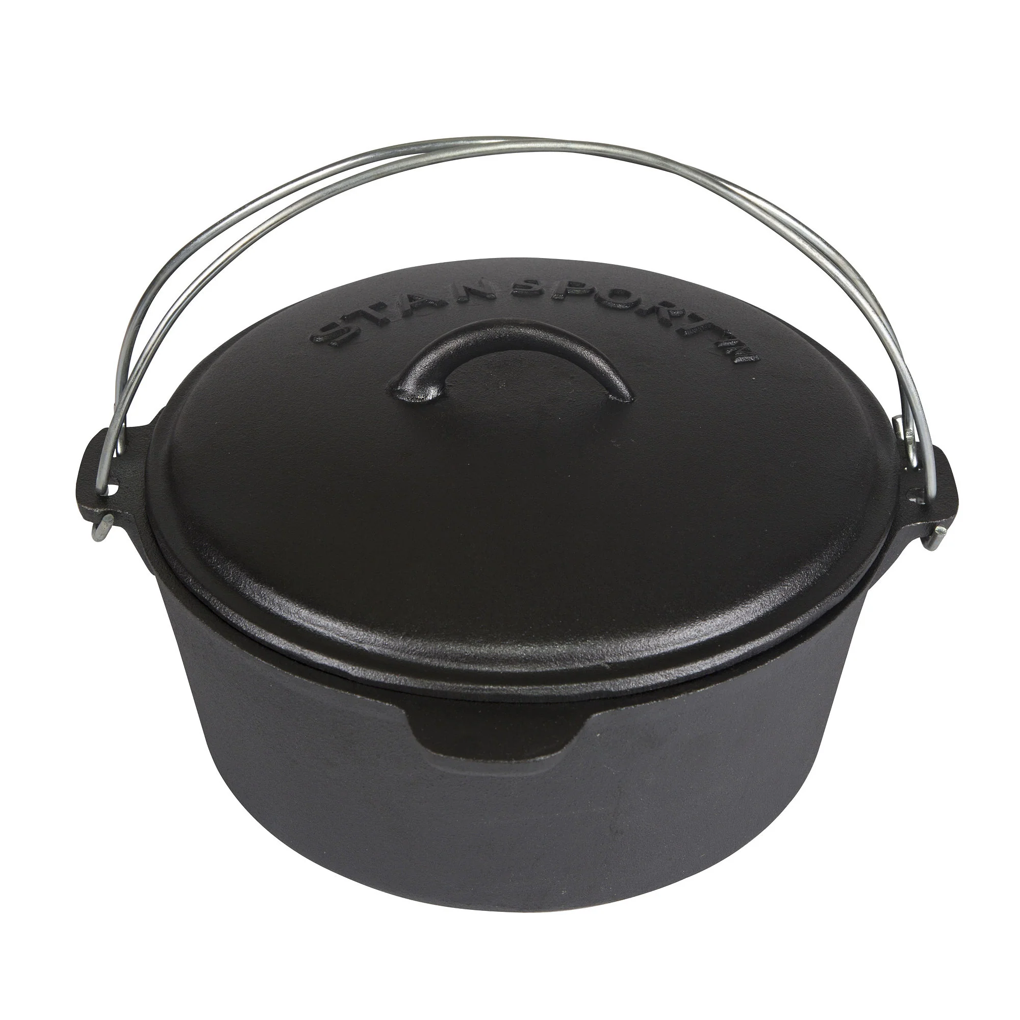 Stansport Pre-Seasoned Cast-Iron 6-Piece Cook Set - Image 7