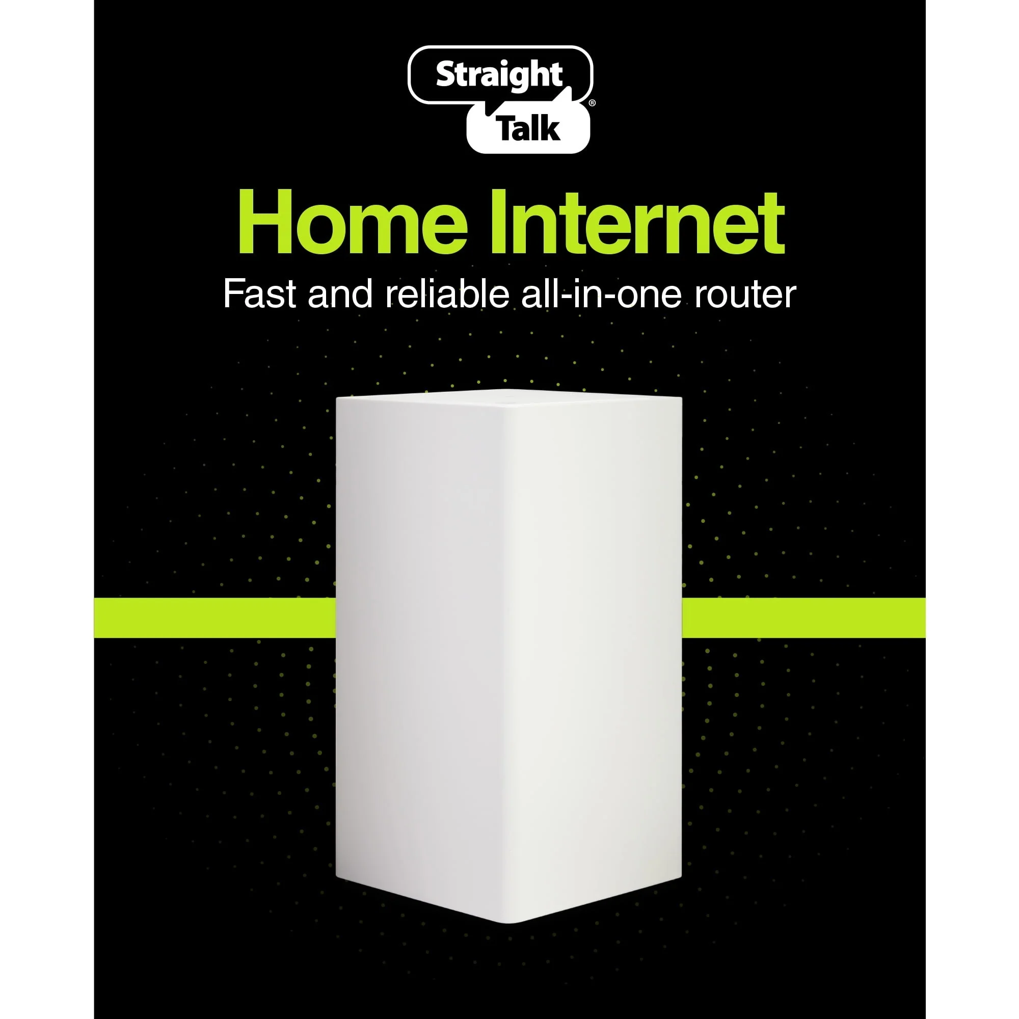 Straight Talk STFXFWF-100V5CPWP Home Internet All-in-One Router White - Prepaid - Image 3