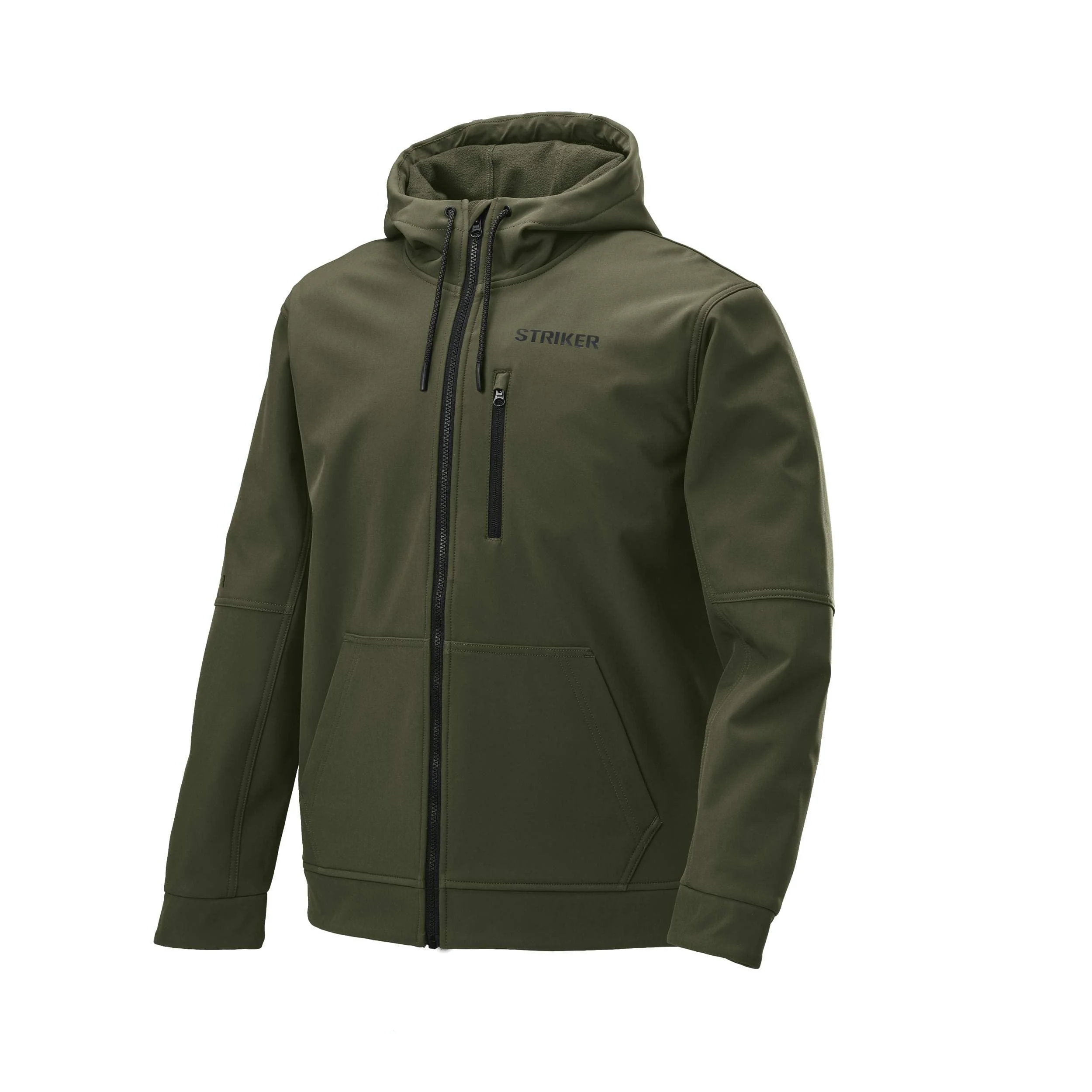 Striker Breakline Water-Resistant Fishing Hoody for Men, Dark Olive, Medium, 32454 - Image 4