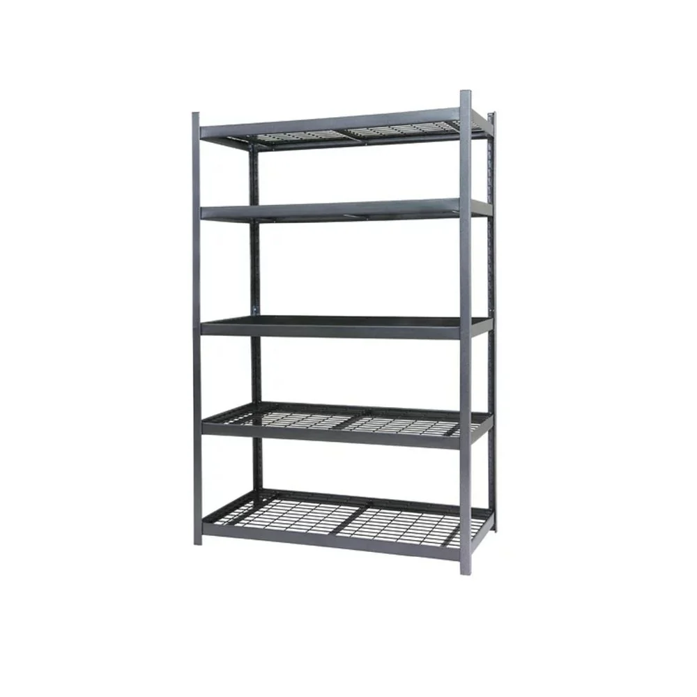 Stronghold 020045-2 Garage Gear 5-Shelf Boltless Rack Wire Decking in Texture Gray, 800lbs per Shelf