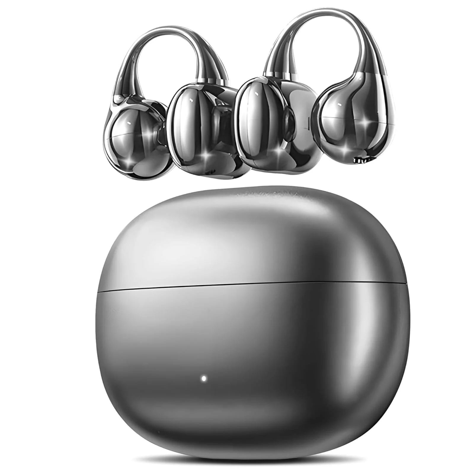 SUPBS JX53 Open Ear Wireless Earbuds, Bluetooth 5.4, Black